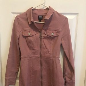 BDG Pink Jean Dress